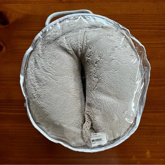 Brookstone NAP Camel / Tan Travel Pillow - Picture 2 of 4